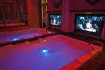 Hot tub with TV